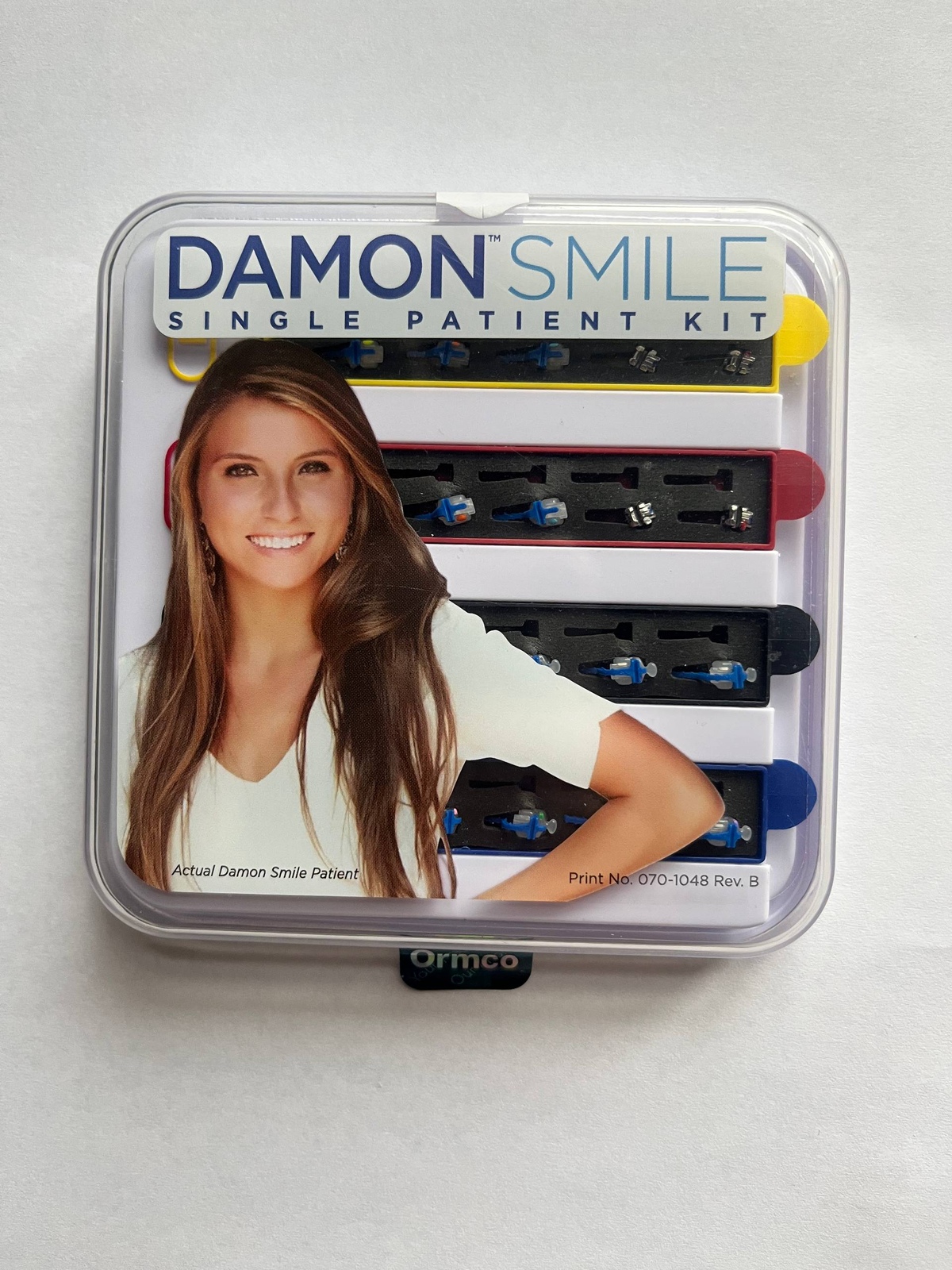 Брекети керамічні Ormco Damon Clear Roth 022 гачок 3,4,5(USA)(набір)