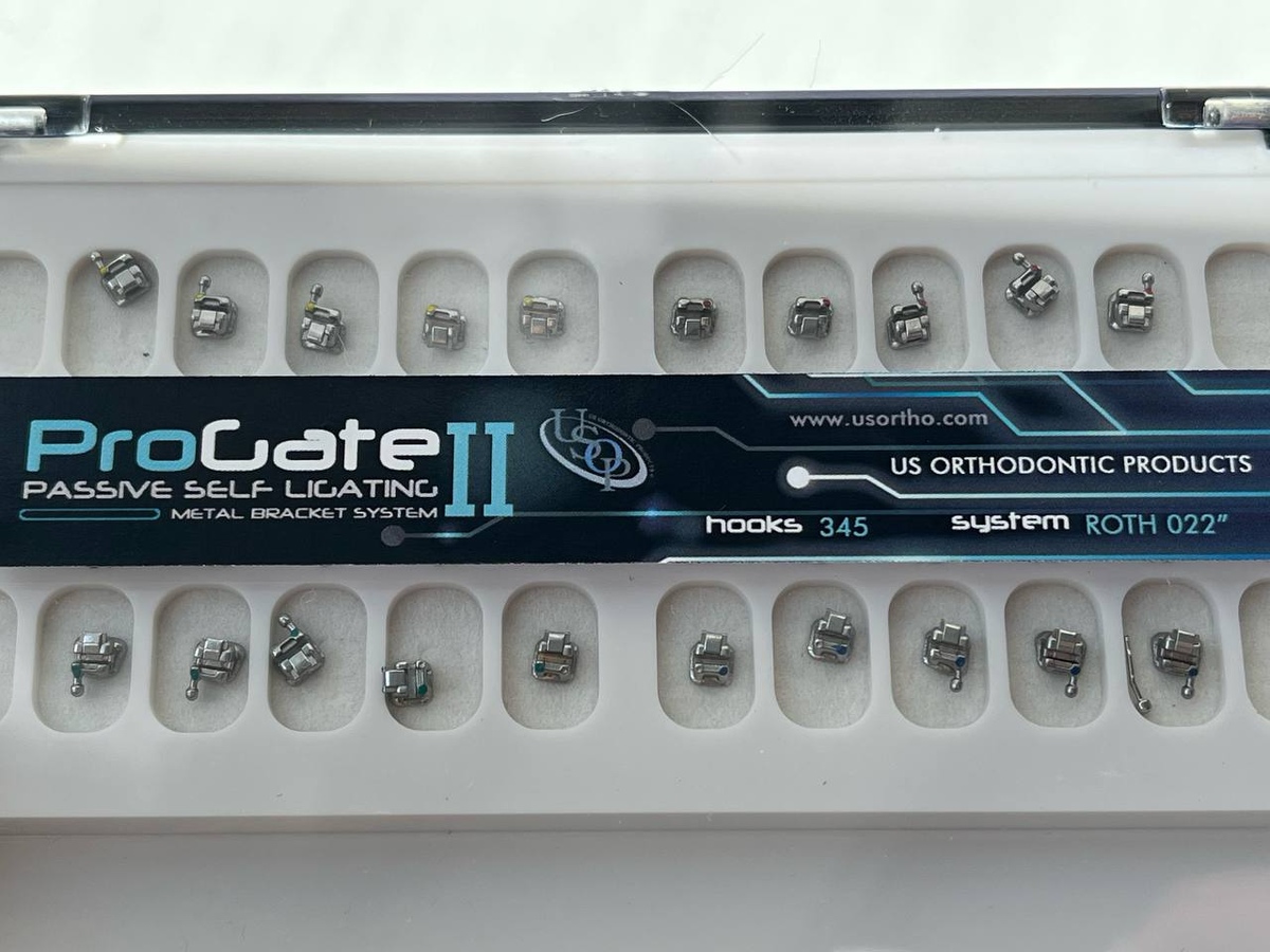 Брекети металеві Pro Gate II Roth 022 гачок 3,4,5 USOP (USA) (набір)