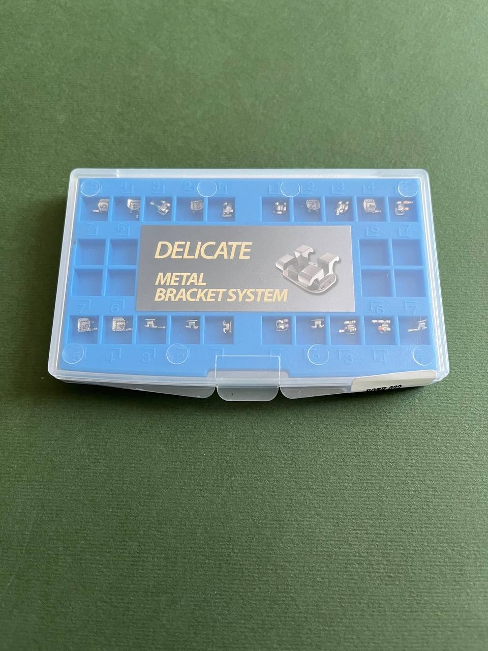 Брекети металеві Delicate Roth 022 гачок 3,4,5 WBT (Korea) (щелепа)