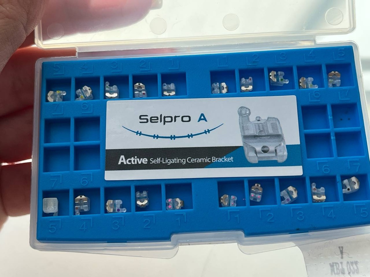 Брекети керамічні Selpro A Roth 022 гачок 3,4,5 WBT (Korea) (набір)
