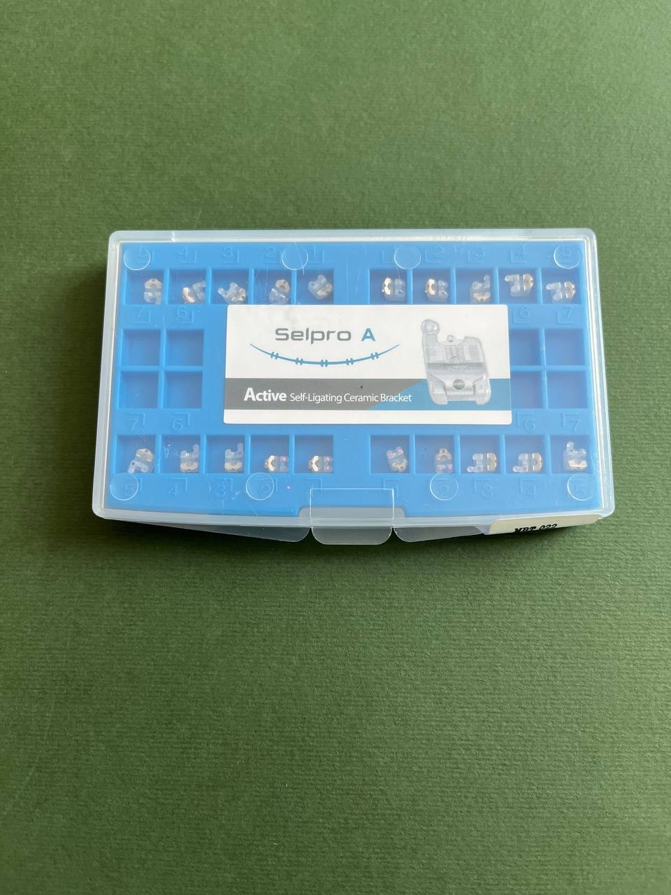 Брекети керамічні Selpro A Roth 022 гачок 3,4,5 WBT (Korea) (набір)