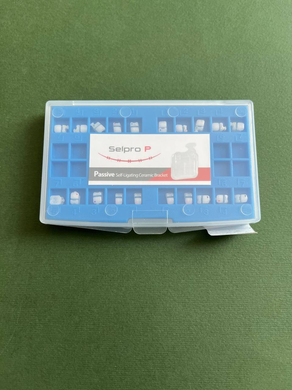 Брекети керамічні Selpro P Roth 022 гачок 3,4,5 WBT (Korea) (набір)