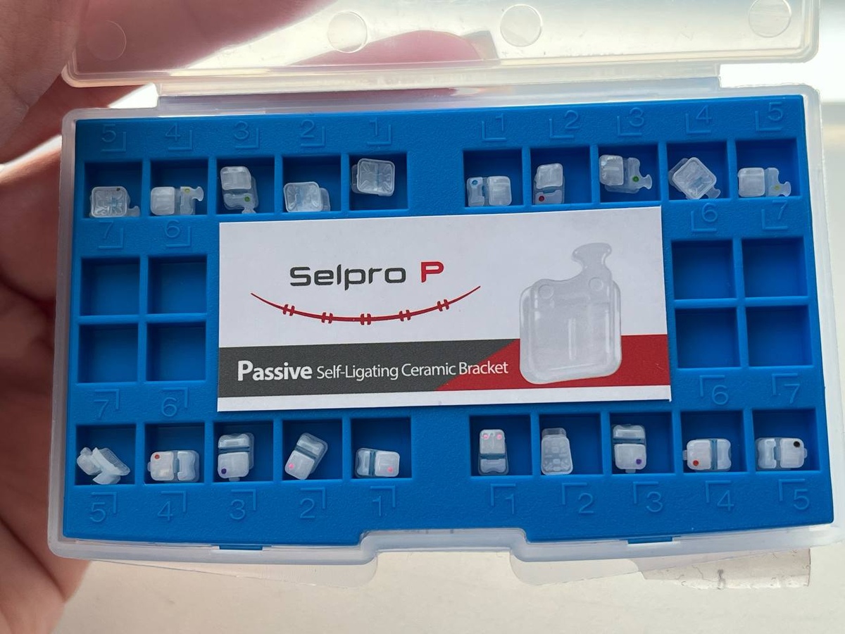 Брекети керамічні Selpro P Roth 022 гачок 3,4,5 WBT (Korea) (щелепа)