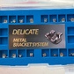 Брекети металеві Delicate Roth 022 гачок 3,4,5 WBT (Korea) (щелепа)