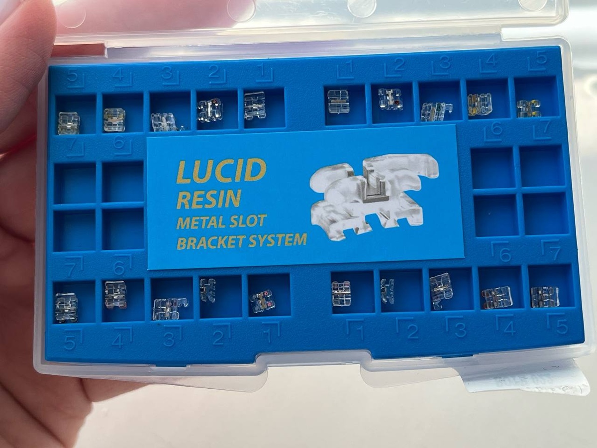 Брекети полікарбонатні Lucid Roth 022 гачок 3 WBT (Korea) (щелепа)
