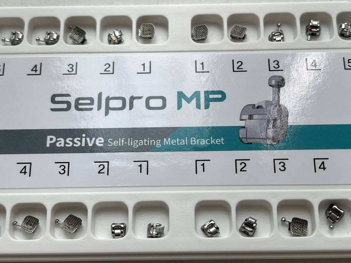 Брекети металеві Selpro MP Roth 022 гачок 3,4,5 WBT (Korea) (набір)