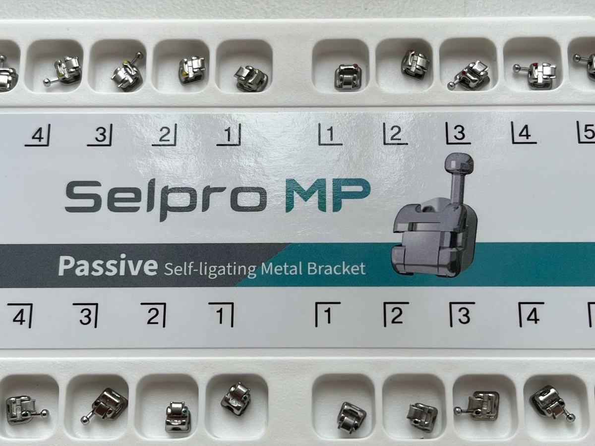 Брекети металеві Selpro MP Roth 022 гачок 3,4,5 WBT (Korea) (щелепа)