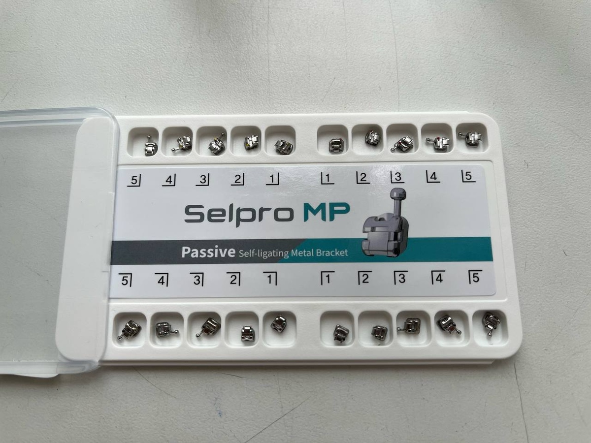 Брекети металеві Selpro MP Roth 022 гачок 3,4,5 WBT (Korea) (щелепа)